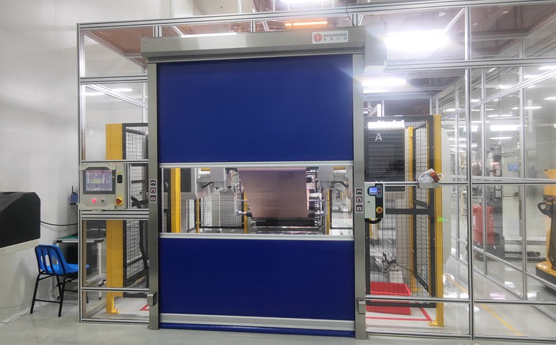 镇江防静电快速卷帘门插图