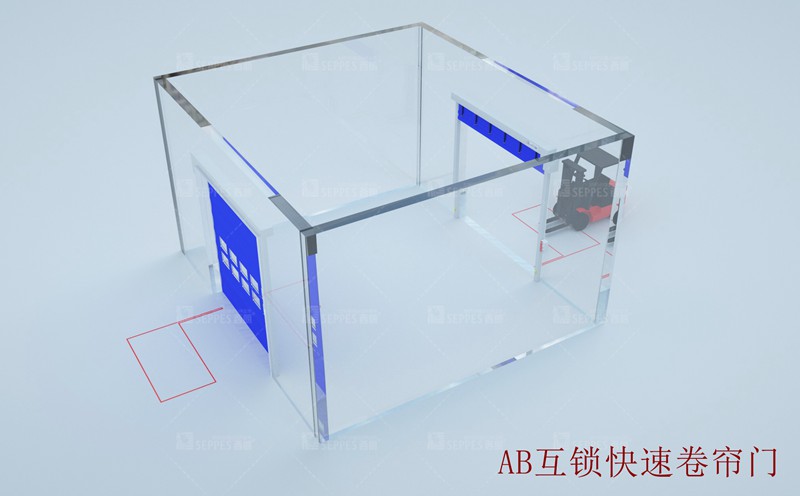 镇江生产车间互锁快速卷帘门插图3