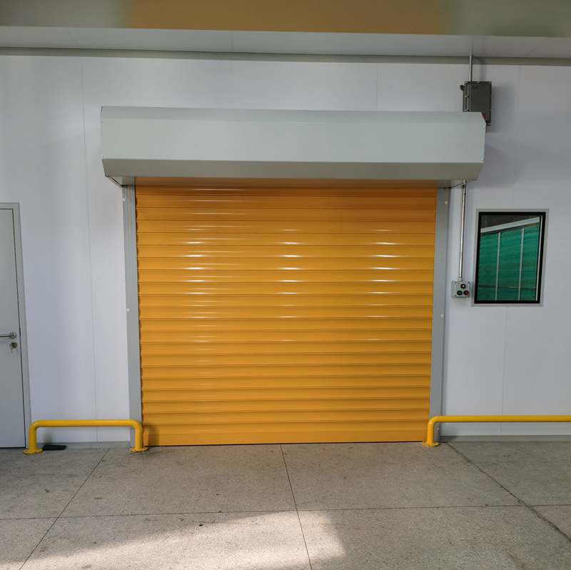镇江工厂铝合金材质卷帘门插图2