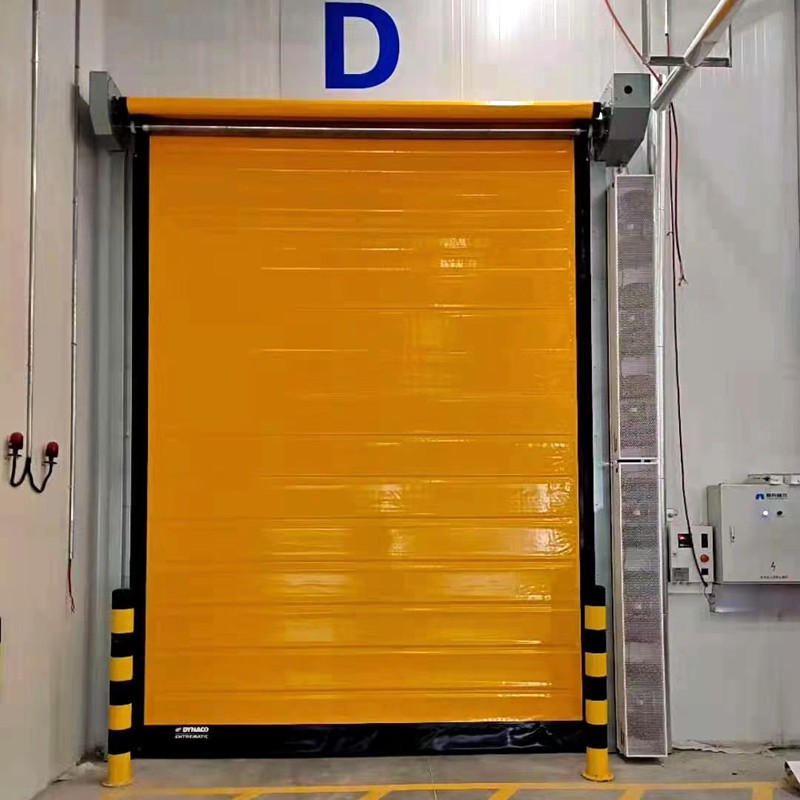 镇江防冷凝水快速卷帘门：破解冷库结霜难题，保障高效运行插图2