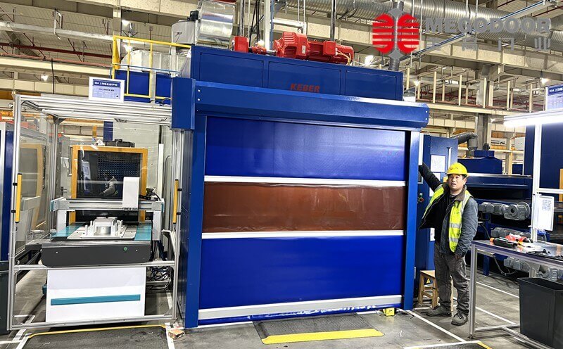 智能守护工业生产安全——镇江工作站安全防护门插图