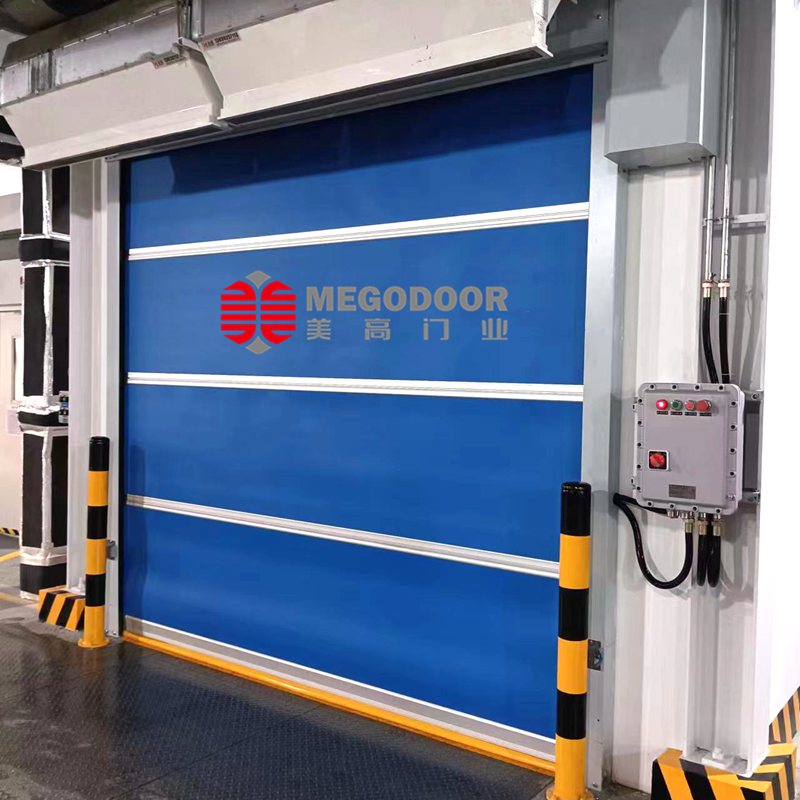 镇江工厂防爆快速卷帘门：专为高频率、高洁净度工业环境设计的自动化门体缩略图