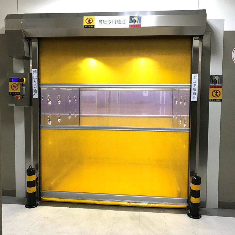 镇江车间通道互锁快速卷帘门：精密环境控制的智能屏障插图1
