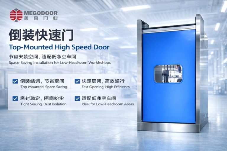 倒装快速卷帘门是什么？美高门业为镇江特殊设备场景提供定制化解决方案缩略图