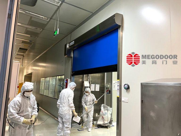 镇江洁净室为什么越来越多使用PVC快速门?美高门业带您了解缩略图 镇江洁净室为什么越来越多使用PVC快速门?美高门业带您了解缩略图